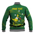 Personalised Australia Go Paris 2024 Baseball Jacket National Color Ver1