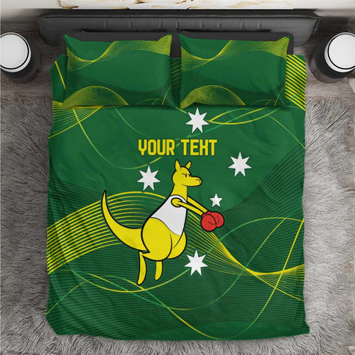 Personalised Australia Go Paris 2024 Bedding Set National Color Ver1