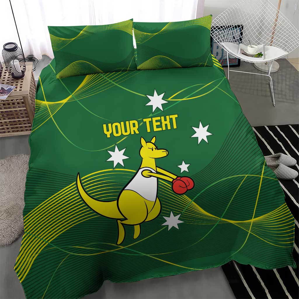 Personalised Australia Go Paris 2024 Bedding Set National Color Ver1