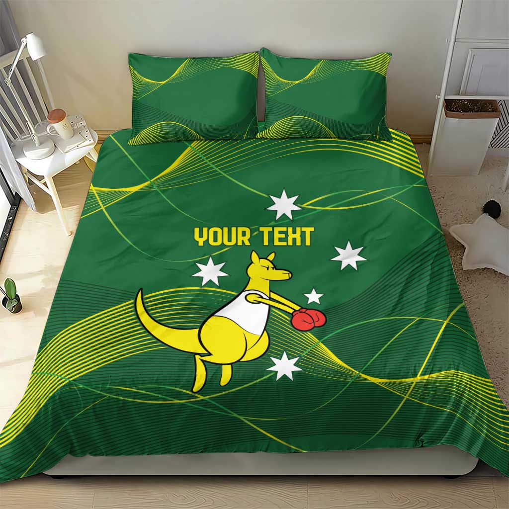 Personalised Australia Go Paris 2024 Bedding Set National Color Ver1