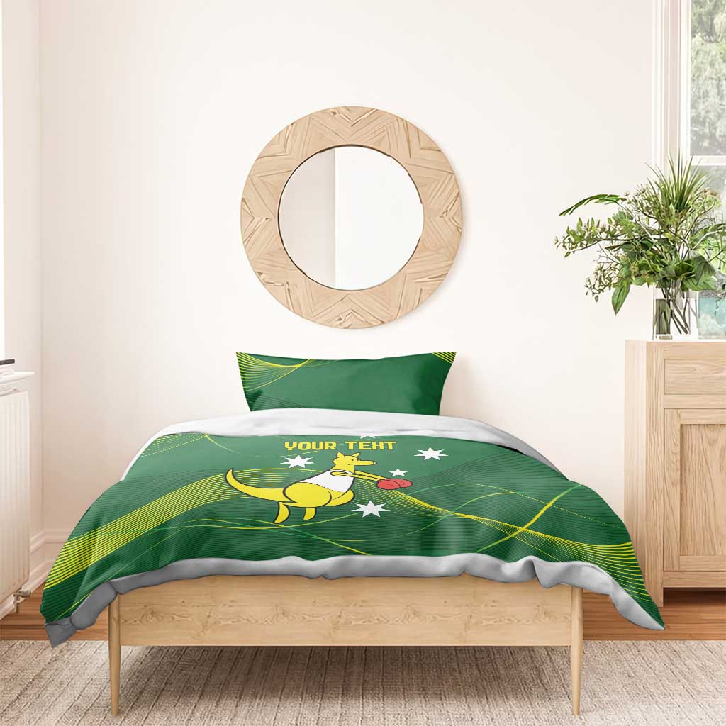Personalised Australia Go Paris 2024 Bedding Set National Color Ver1
