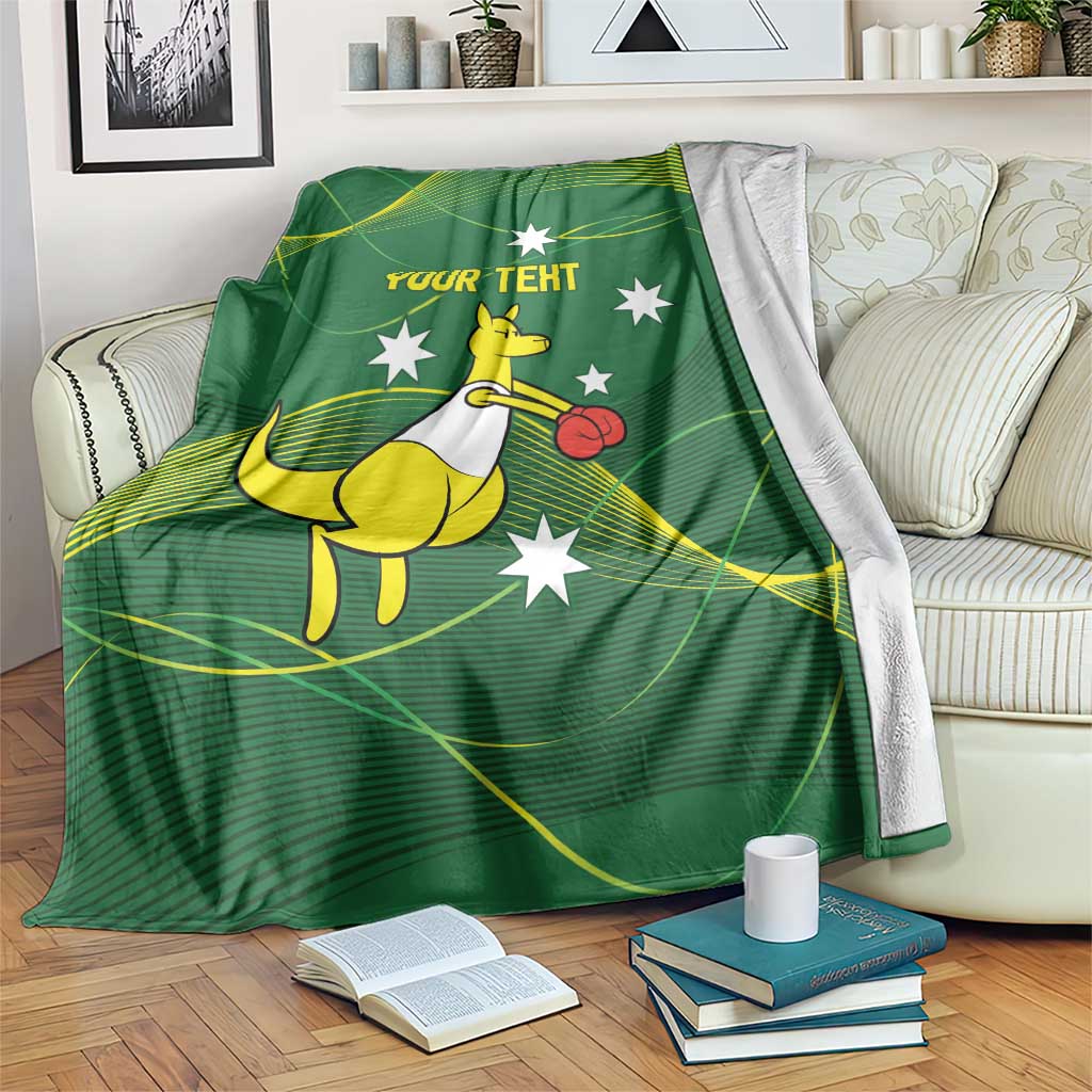 Personalised Australia Go Paris 2024 Blanket National Color Ver1