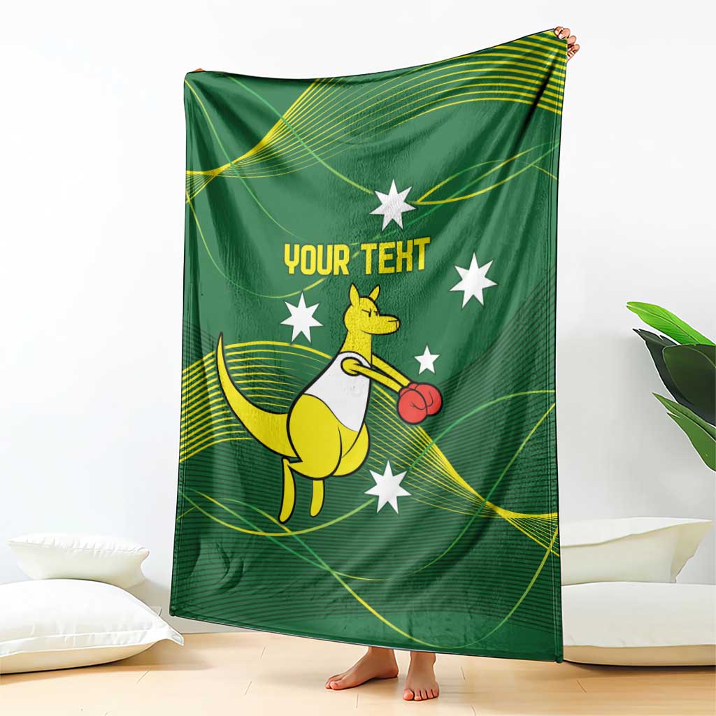 Personalised Australia Go Paris 2024 Blanket National Color Ver1