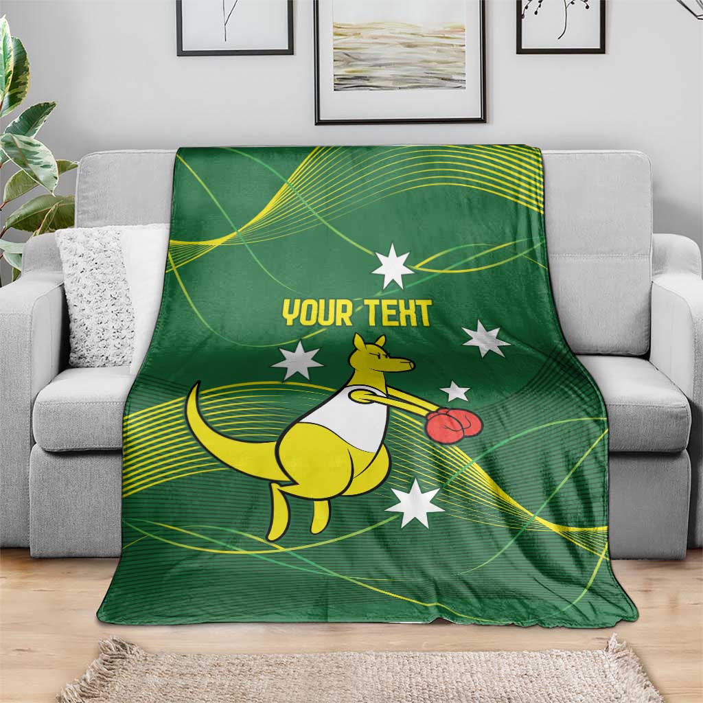 Personalised Australia Go Paris 2024 Blanket National Color Ver1
