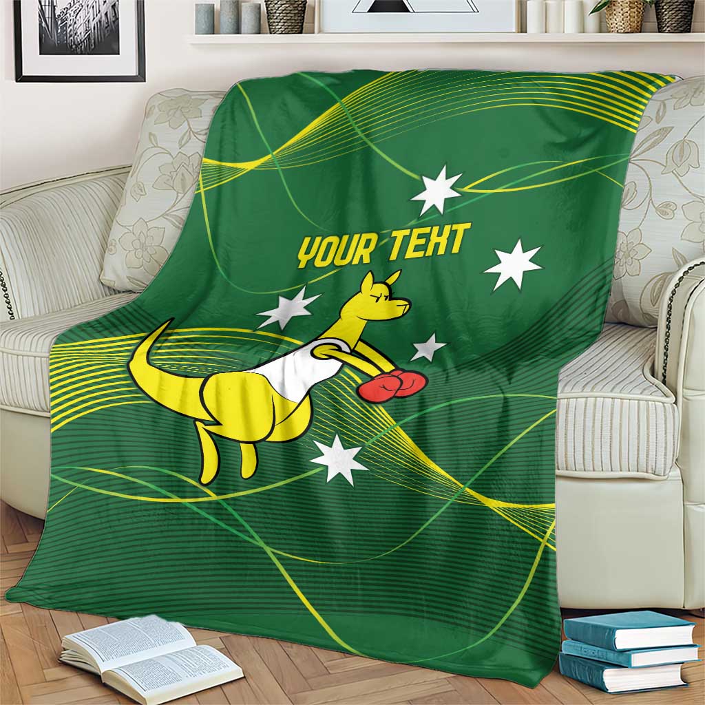 Personalised Australia Go Paris 2024 Blanket National Color Ver1