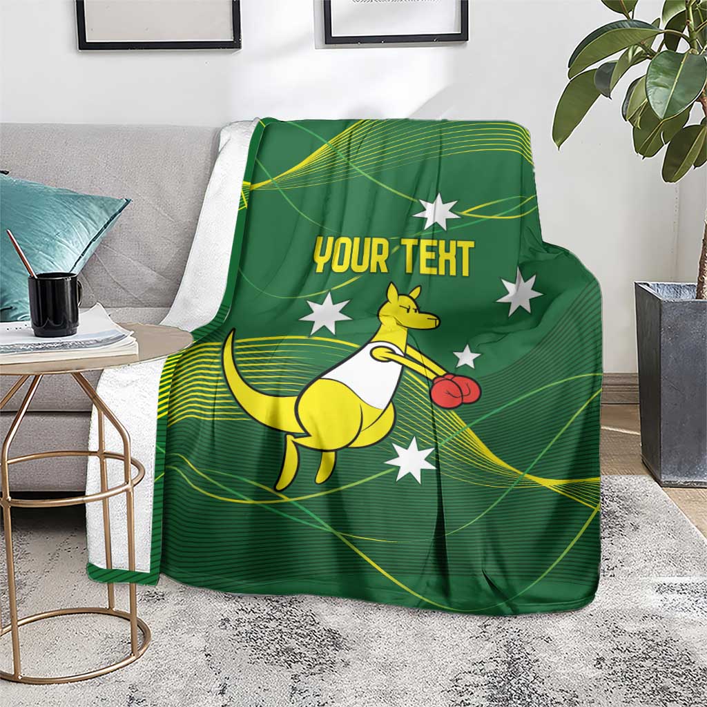 Personalised Australia Go Paris 2024 Blanket National Color Ver1