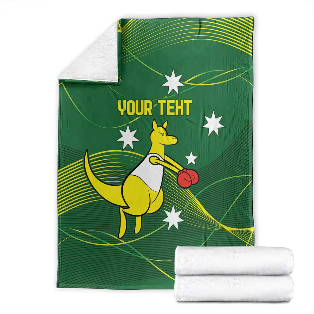 Personalised Australia Go Paris 2024 Blanket National Color Ver1