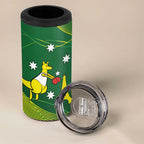 Personalised Australia Go Paris 2024 4 in 1 Can Cooler Tumbler National Color Ver1