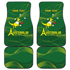 Personalised Australia Go Paris 2024 Car Mats National Color Ver1