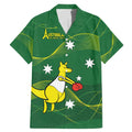 Personalised Australia Go Paris 2024 Family Matching Mermaid Dress and Hawaiian Shirt National Color Ver1