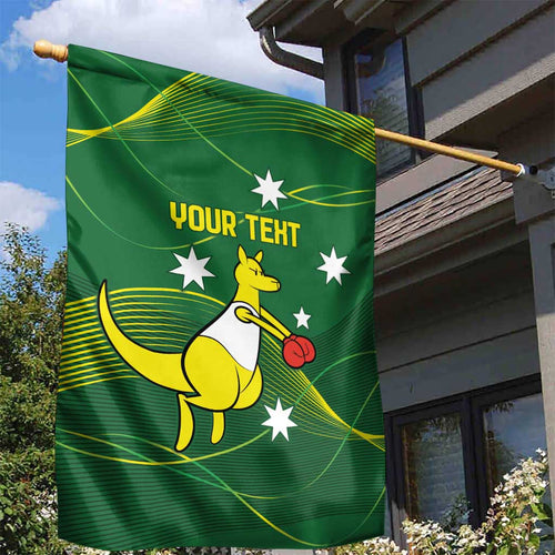 Personalised Australia Go Paris 2024 Garden Flag National Color Ver1