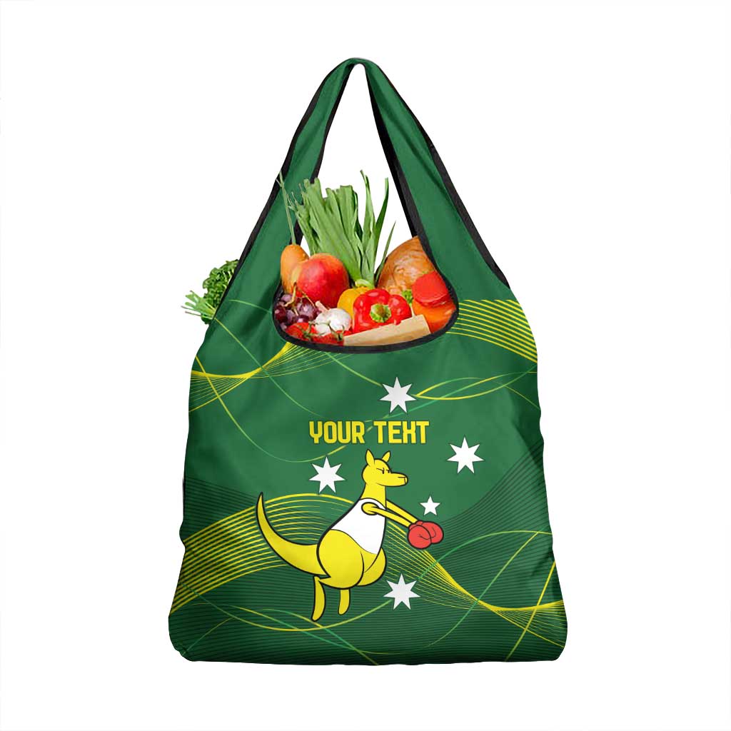 Personalised Australia Go Paris 2024 Grocery Bag National Color Ver1