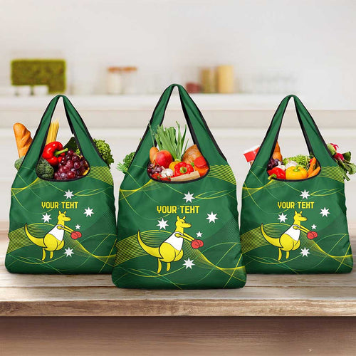 Personalised Australia Go Paris 2024 Grocery Bag National Color Ver1
