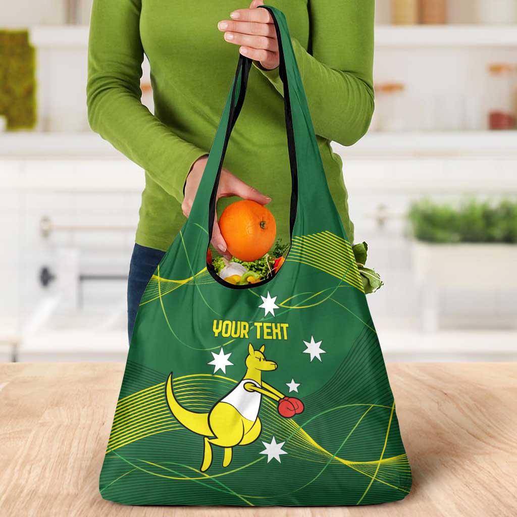 Personalised Australia Go Paris 2024 Grocery Bag National Color Ver1