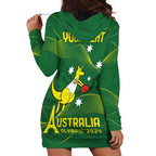 Personalised Australia Go Paris 2024 Hoodie Dress National Color Ver1