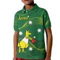 Personalised Australia Go Paris 2024 Kid Polo Shirt National Color Ver1
