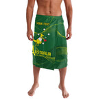 Personalised Australia Go Paris 2024 Lavalava National Color Ver1