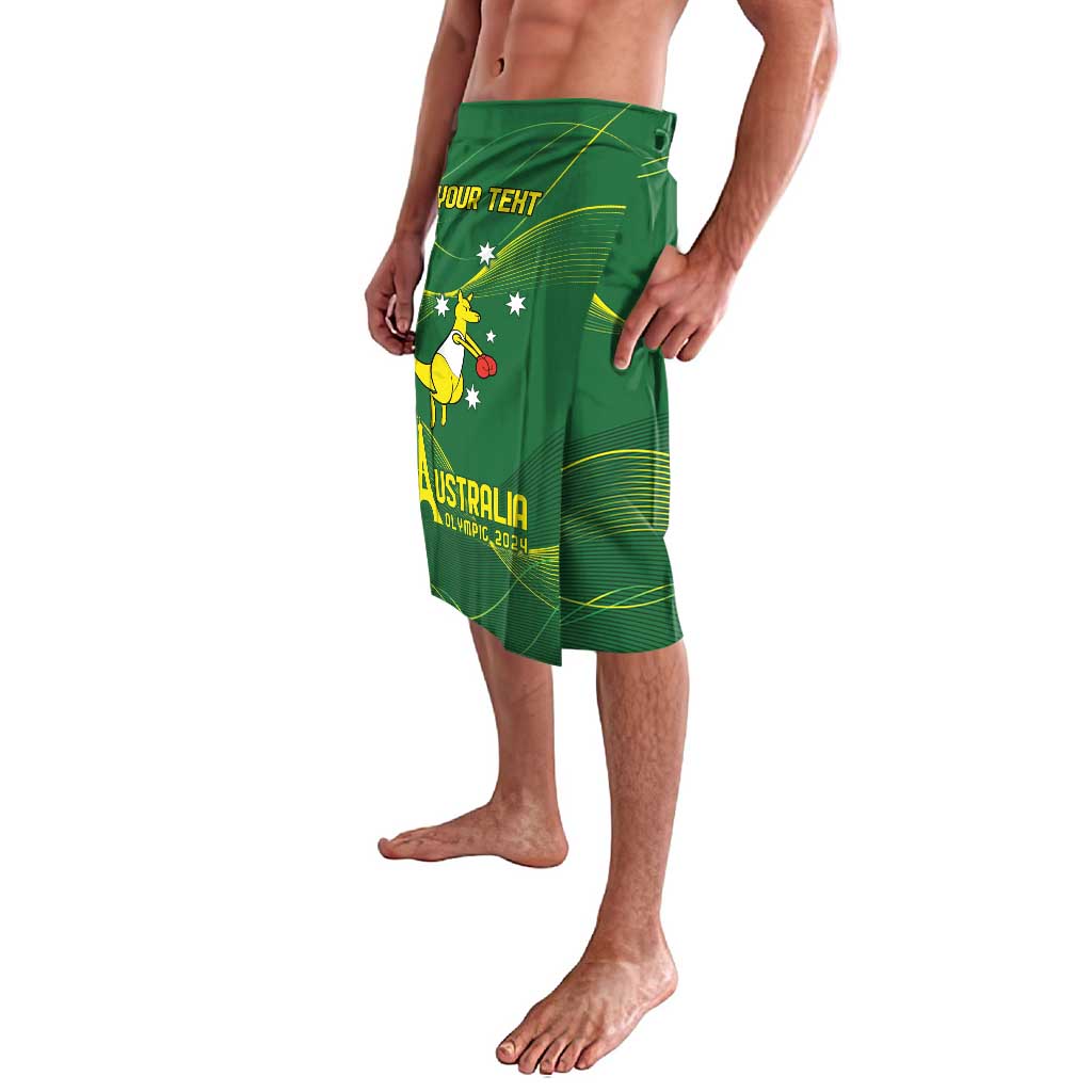 Personalised Australia Go Paris 2024 Lavalava National Color Ver1