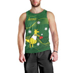 Personalised Australia Go Paris 2024 Men Tank Top National Color Ver1