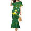 Personalised Australia Go Paris 2024 Mermaid Dress National Color Ver1