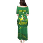 Personalised Australia Go Paris 2024 Puletasi National Color Ver1