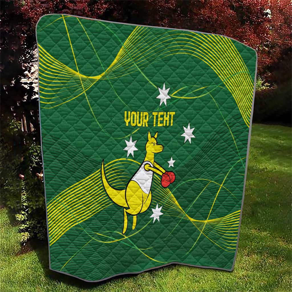 Personalised Australia Go Paris 2024 Quilt National Color Ver1