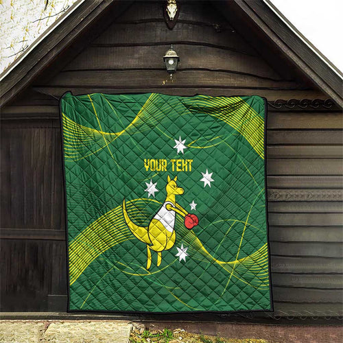 Personalised Australia Go Paris 2024 Quilt National Color Ver1