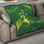 Personalised Australia Go Paris 2024 Quilt National Color Ver1