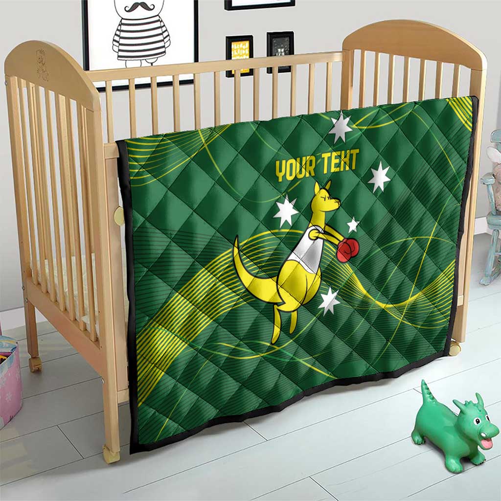 Personalised Australia Go Paris 2024 Quilt National Color Ver1