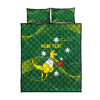Personalised Australia Go Paris 2024 Quilt Bed Set National Color Ver1