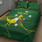 Personalised Australia Go Paris 2024 Quilt Bed Set National Color Ver1