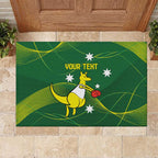 Personalised Australia Go Paris 2024 Rubber Doormat National Color Ver1