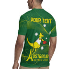Personalised Australia Go Paris 2024 Rugby Jersey National Color Ver1