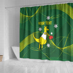 Personalised Australia Go Paris 2024 Shower Curtain National Color Ver1