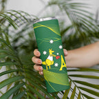 Personalised Australia Go Paris 2024 Skinny Tumbler National Color Ver1