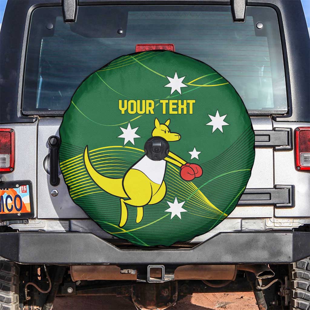 Personalised Australia Go Paris 2024 Spare Tire Cover National Color Ver1