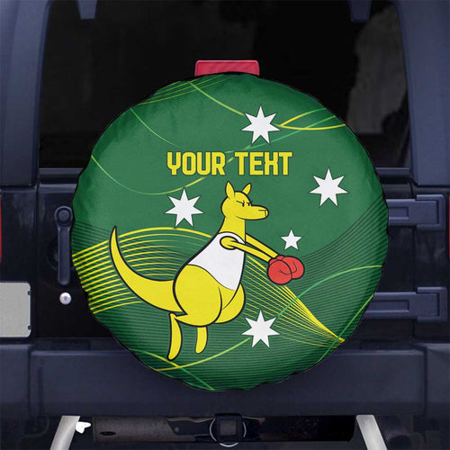 Personalised Australia Go Paris 2024 Spare Tire Cover National Color Ver1