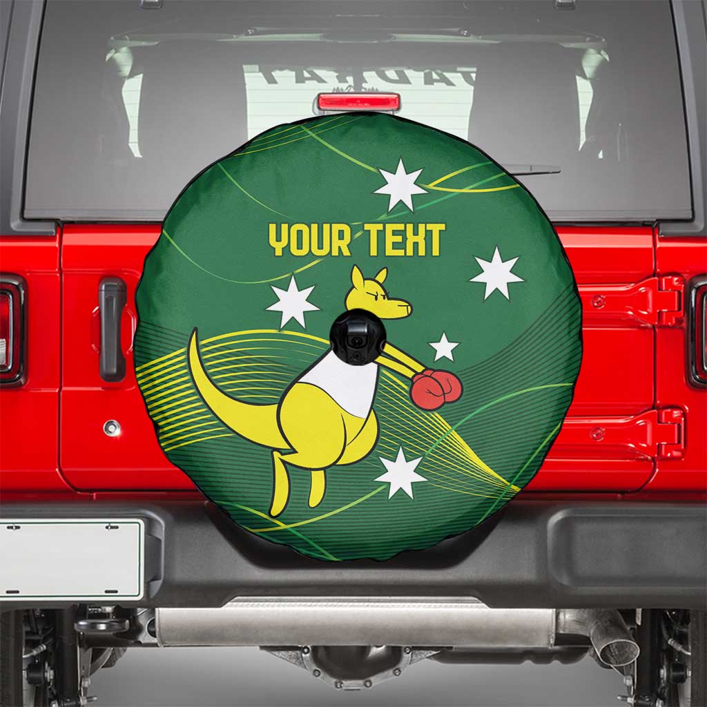 Personalised Australia Go Paris 2024 Spare Tire Cover National Color Ver1