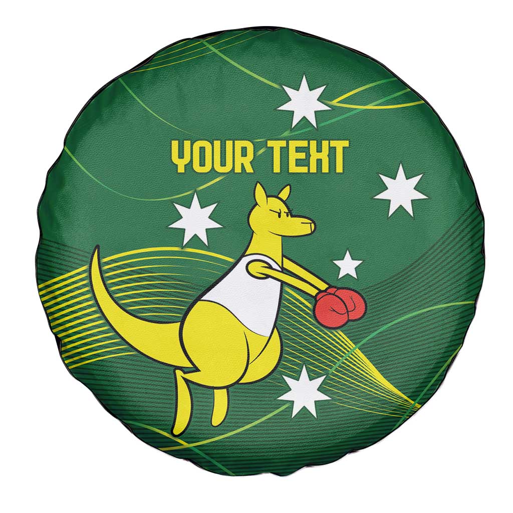 Personalised Australia Go Paris 2024 Spare Tire Cover National Color Ver1