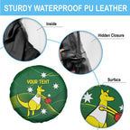 Personalised Australia Go Paris 2024 Spare Tire Cover National Color Ver1