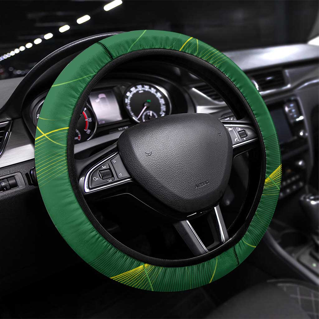 Australia Go Paris 2024 Steering Wheel Cover National Color Ver1