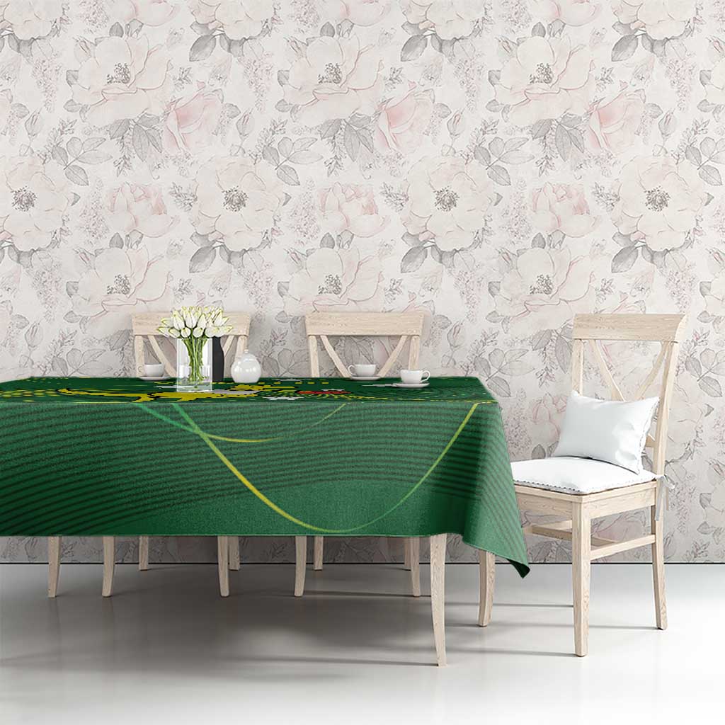 Personalised Australia Go Paris 2024 Tablecloth National Color Ver1
