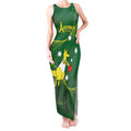Personalised Australia Go Paris 2024 Tank Maxi Dress National Color Ver1
