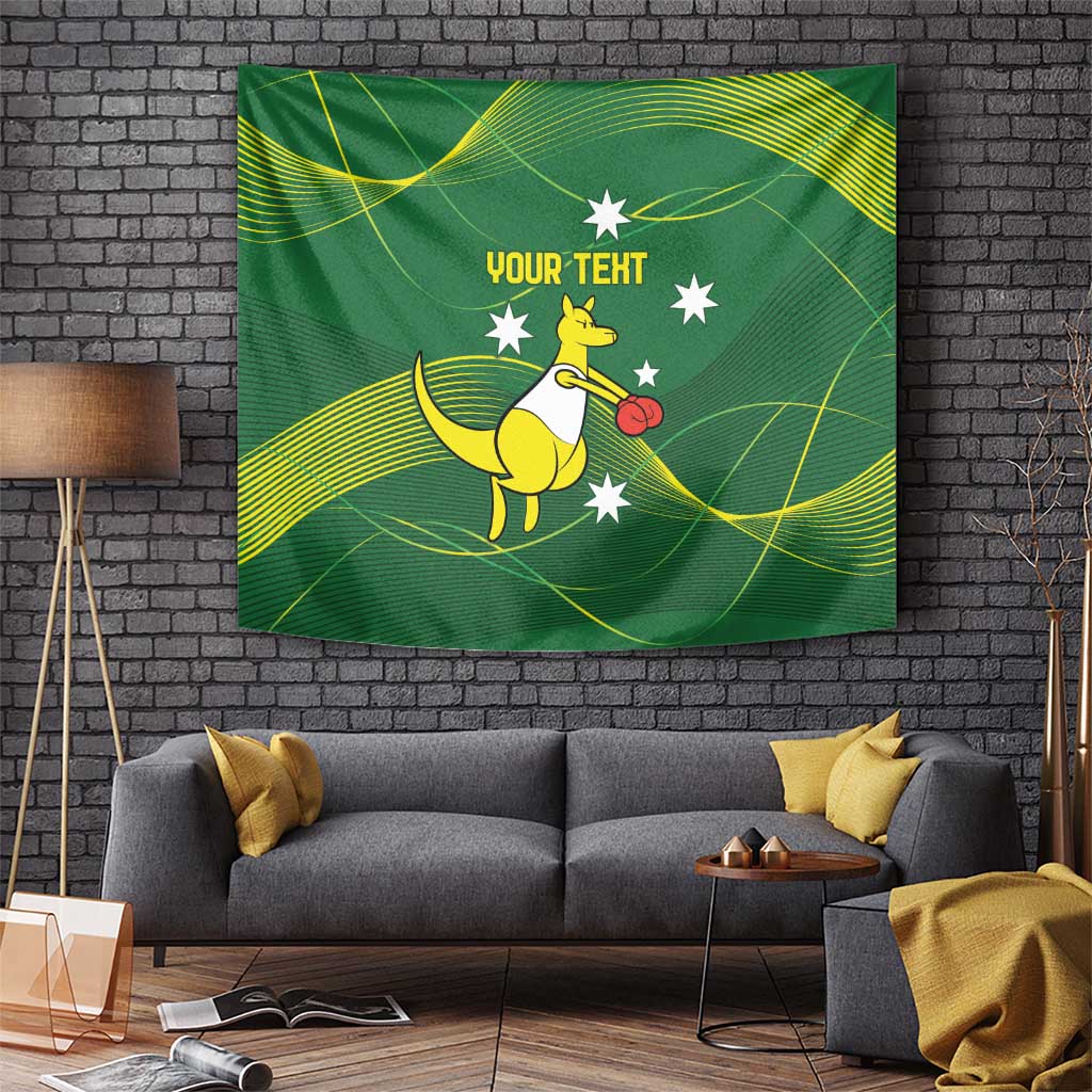 Personalised Australia Go Paris 2024 Tapestry National Color Ver1