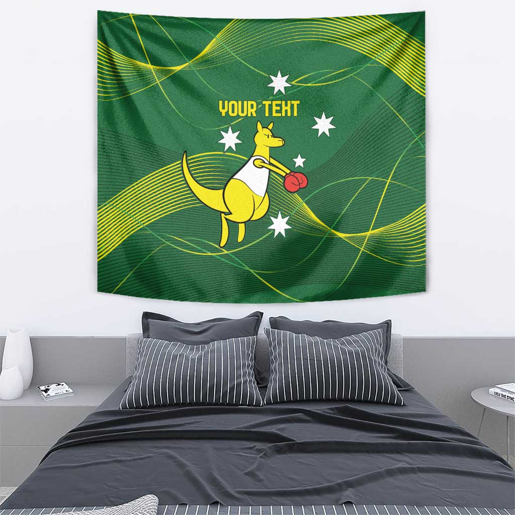 Personalised Australia Go Paris 2024 Tapestry National Color Ver1