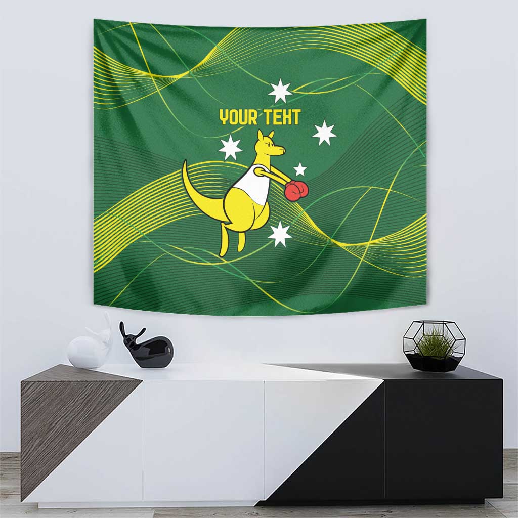 Personalised Australia Go Paris 2024 Tapestry National Color Ver1