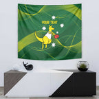 Personalised Australia Go Paris 2024 Tapestry National Color Ver1