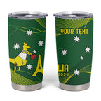 Personalised Australia Go Paris 2024 Tumbler Cup National Color Ver1