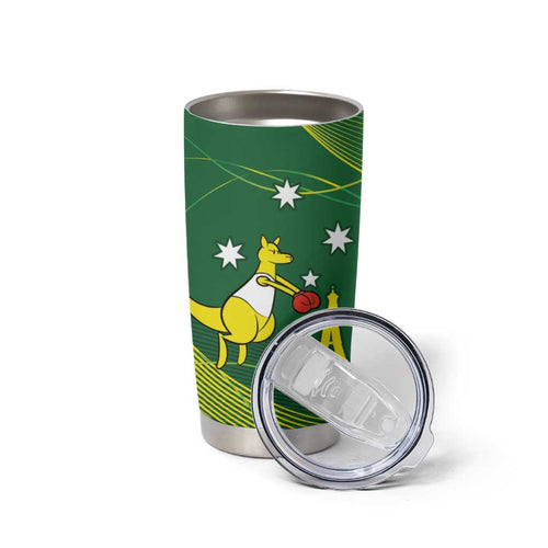 Personalised Australia Go Paris 2024 Tumbler Cup National Color Ver1