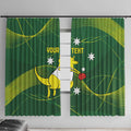 Personalised Australia Go Paris 2024 Window Curtain National Color Ver1